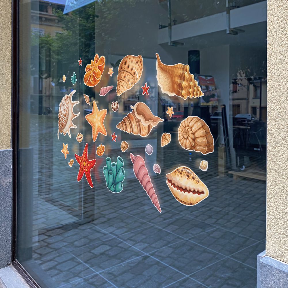SEASHELLS - Decoration Sticker