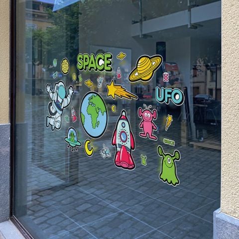  SPACE - Decoration Sticker 