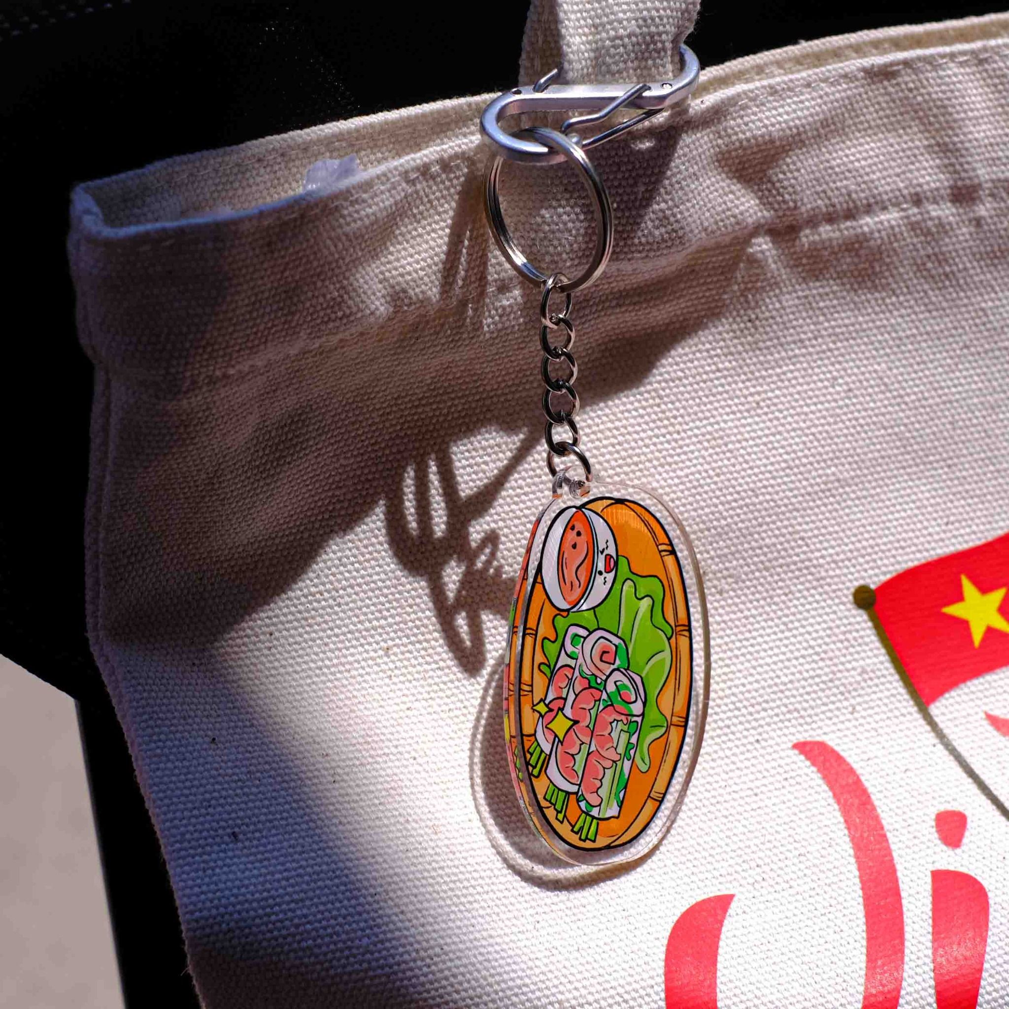 KC0021 Gỏi Cuốn - Móc khóa Acrylic