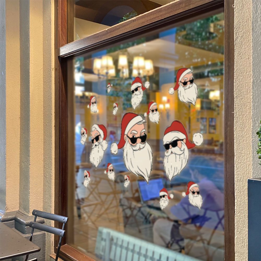 SANTA CLAUS - Noel Decoration Sticker