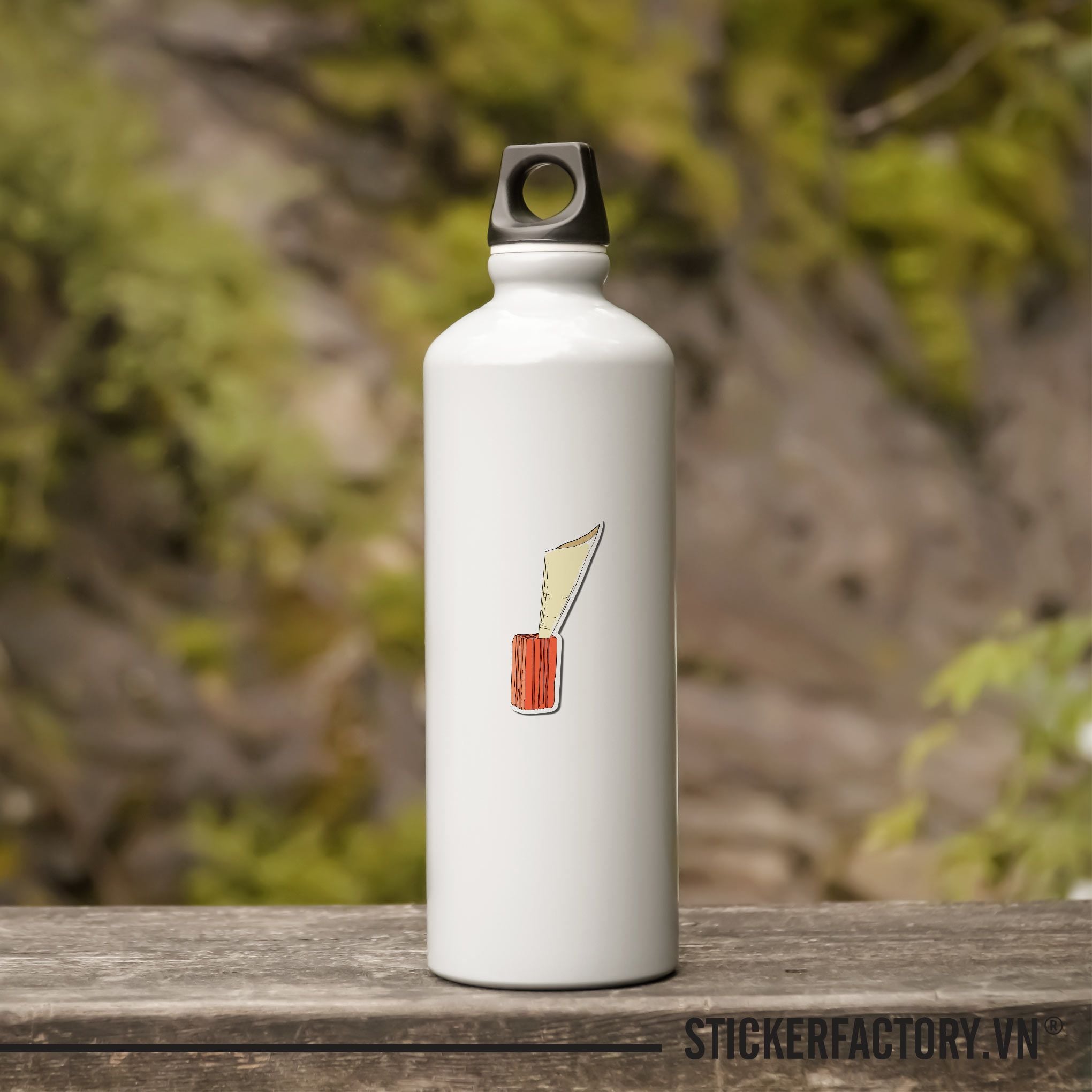 CÂY XĂNG VIỆT NAM 8cm - Sticker Die-cut hình dán cắt rời