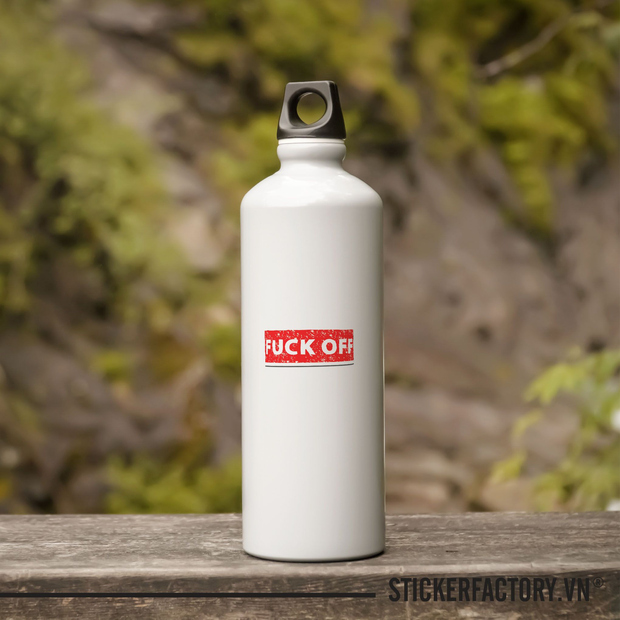 FUCK OFF 7cm - Sticker Die-cut hình dán cắt rời