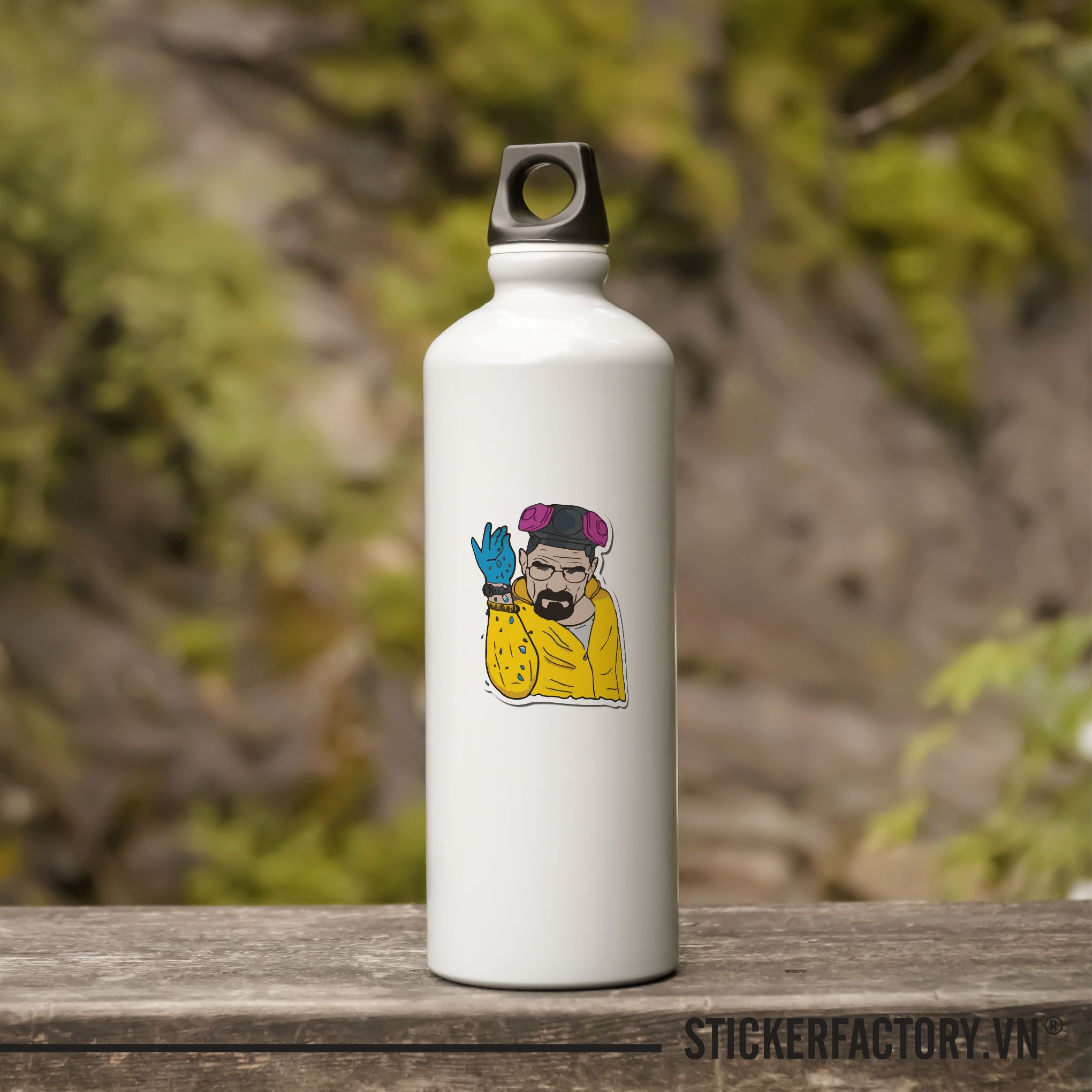 SALT HEISENBERG 7cm - Sticker Die-cut hình dán cắt rời