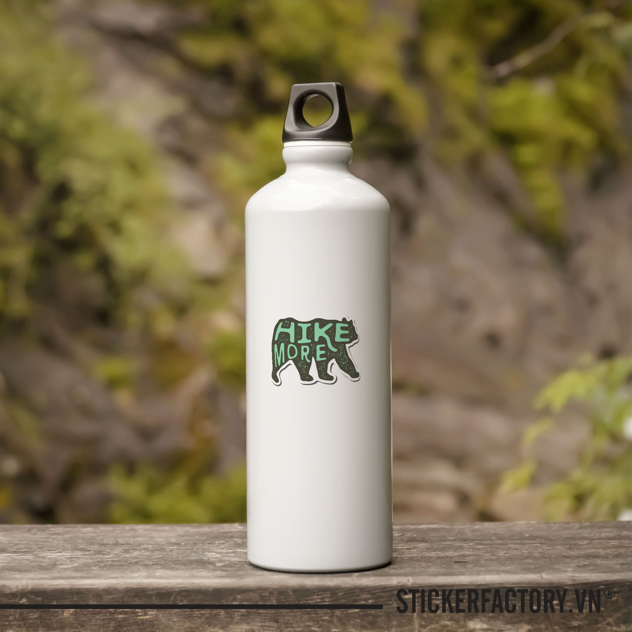 HIKE MORE 7cm - Sticker Die-cut hình dán cắt rời