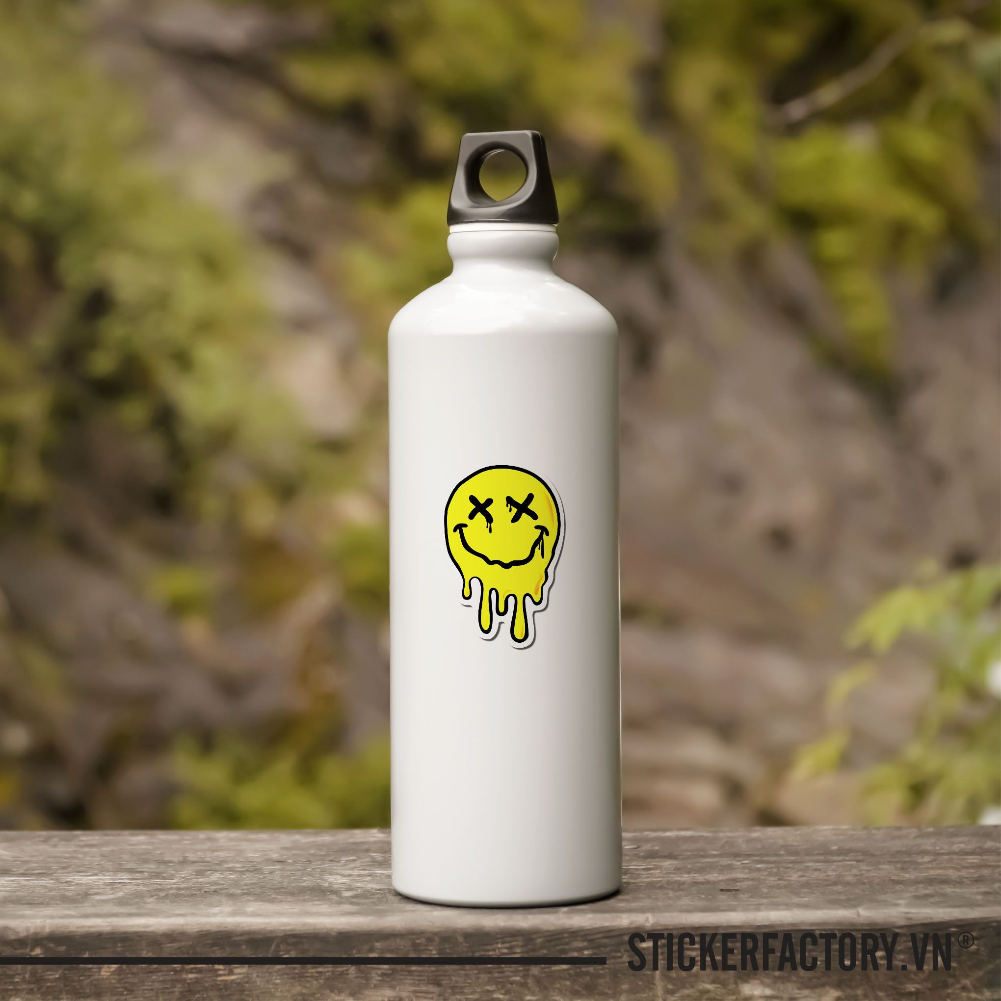 MELTING SMILE XX 7cm - Sticker Die-cut hình dán cắt rời