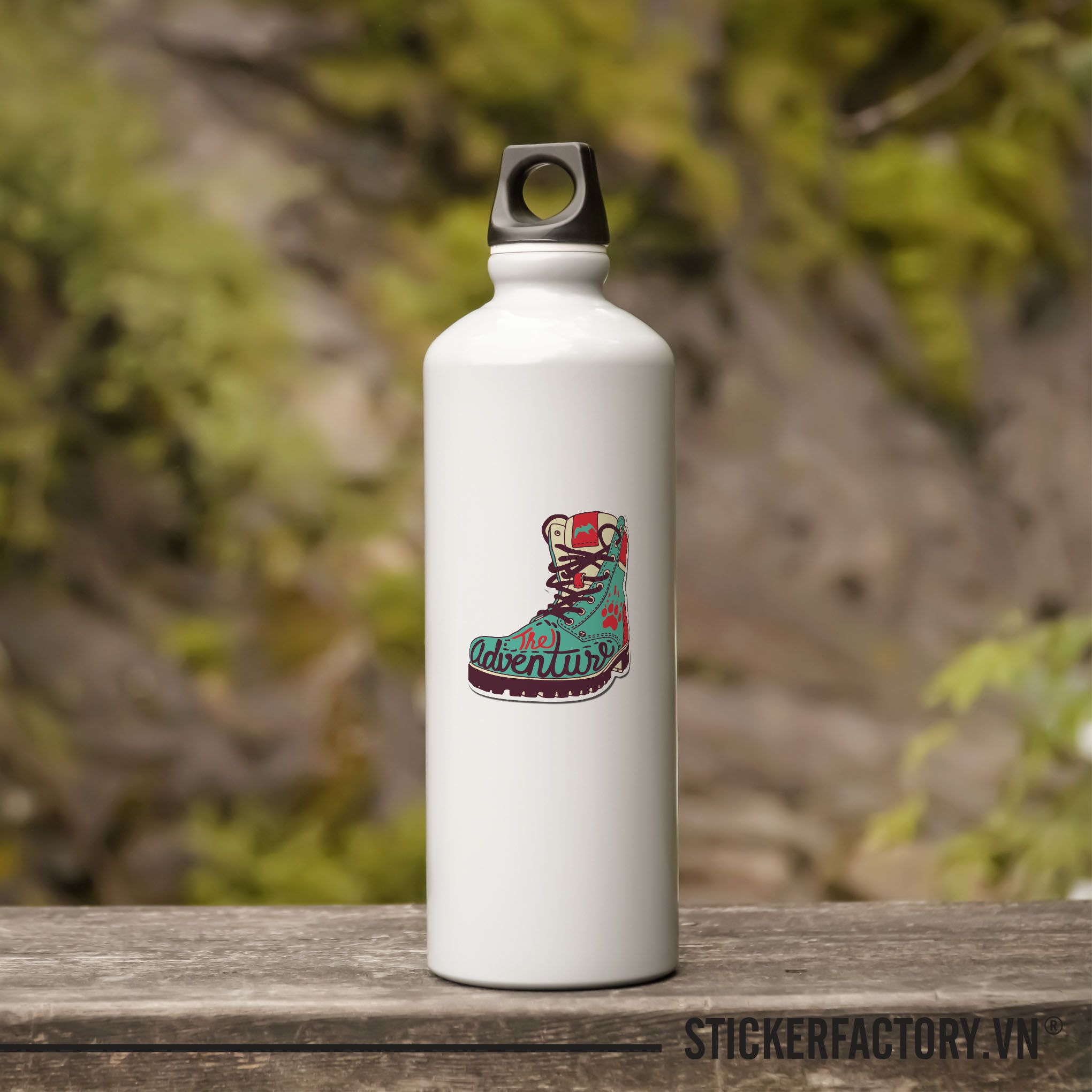 THE ADVENTURE 7cm - Sticker Die-cut hình dán cắt rời