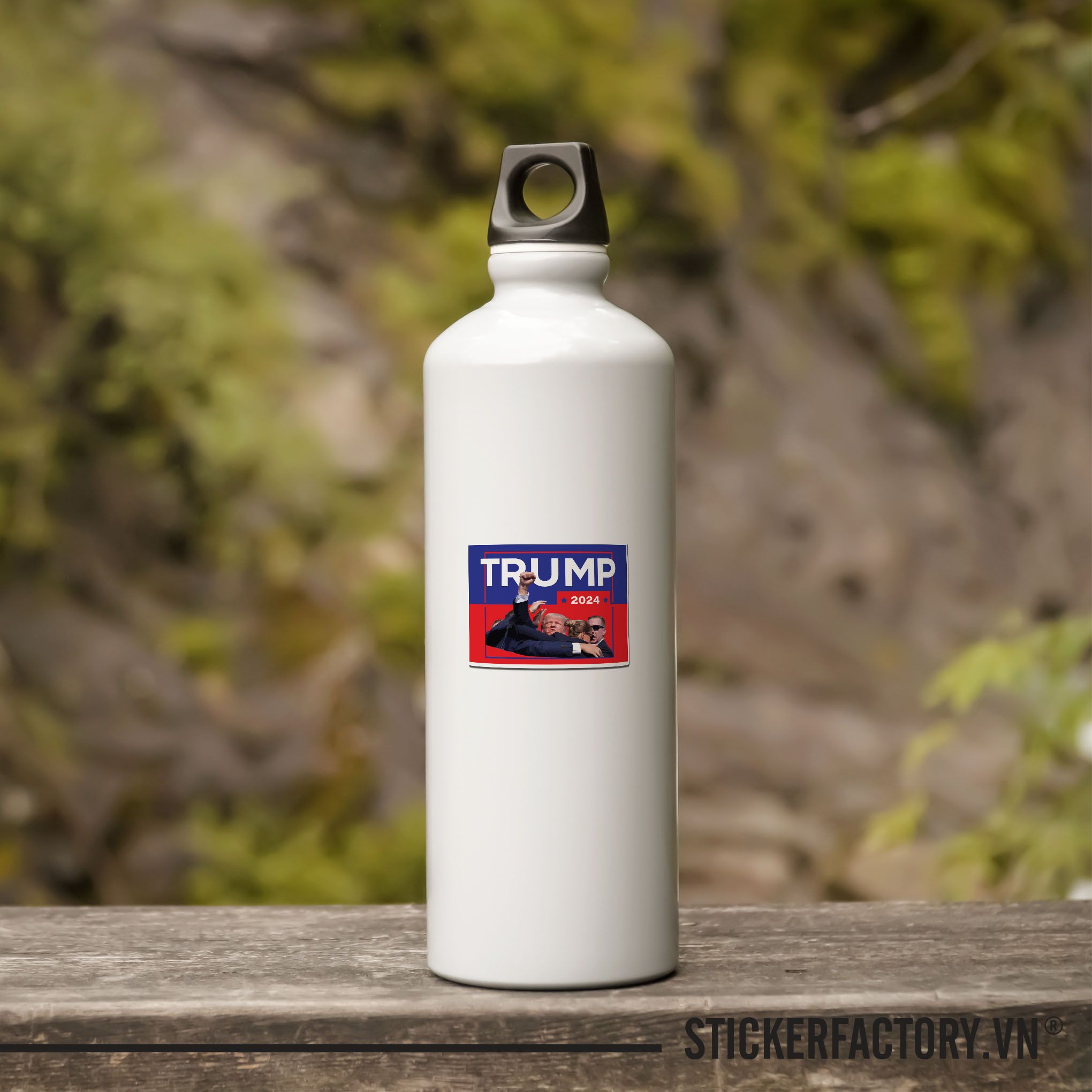TRUMP 2024 7cm - Sticker Die-cut hình dán cắt rời