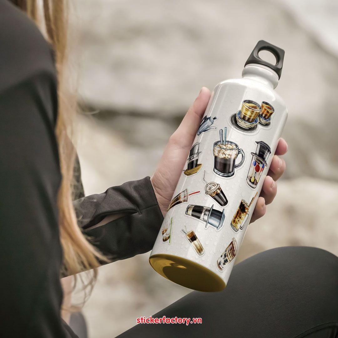 Vol.34 Vietnamese Coffee - Little sticker sheet A6