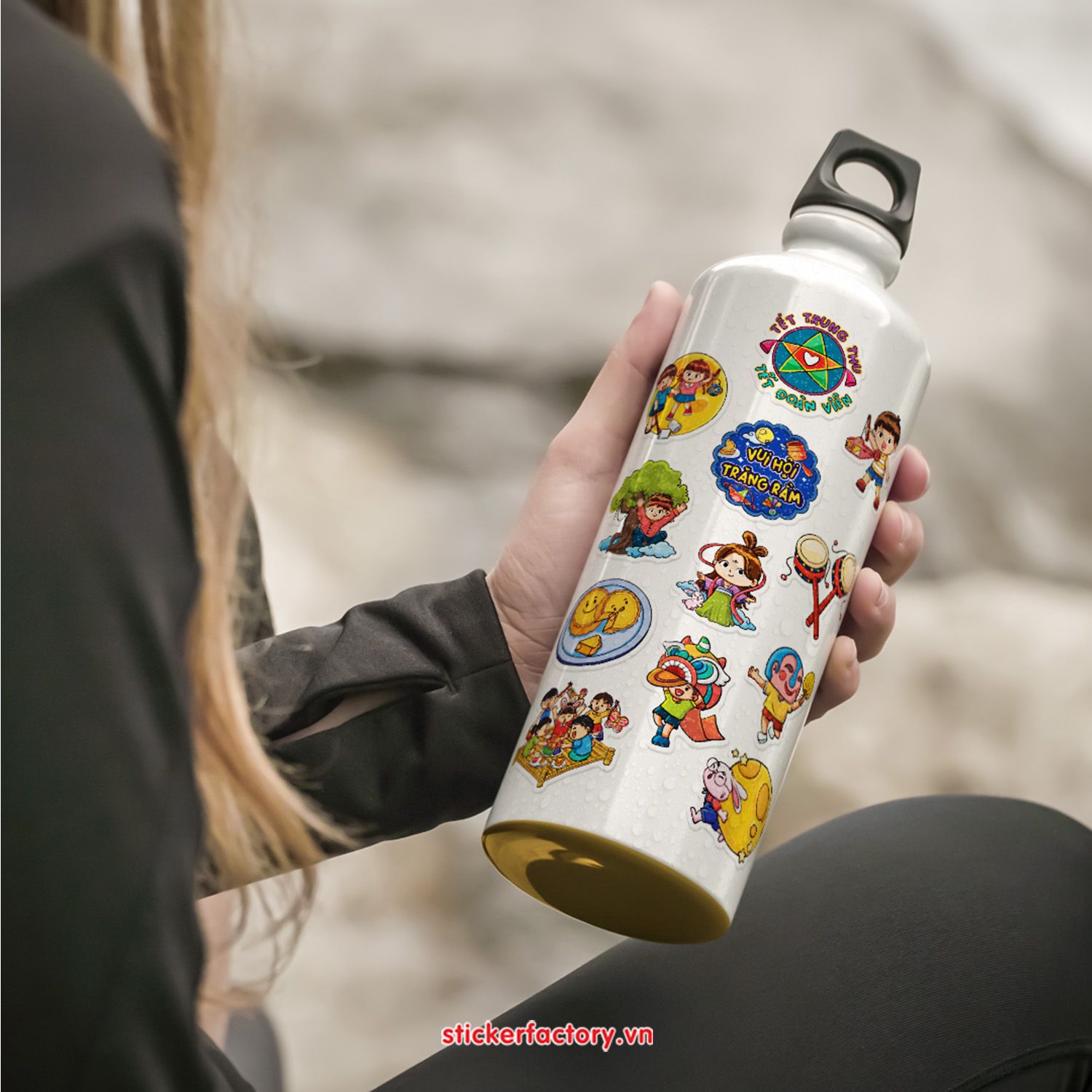 Vol.51 Mid-autumn Festival In Vietnam - Little sticker sheet A6