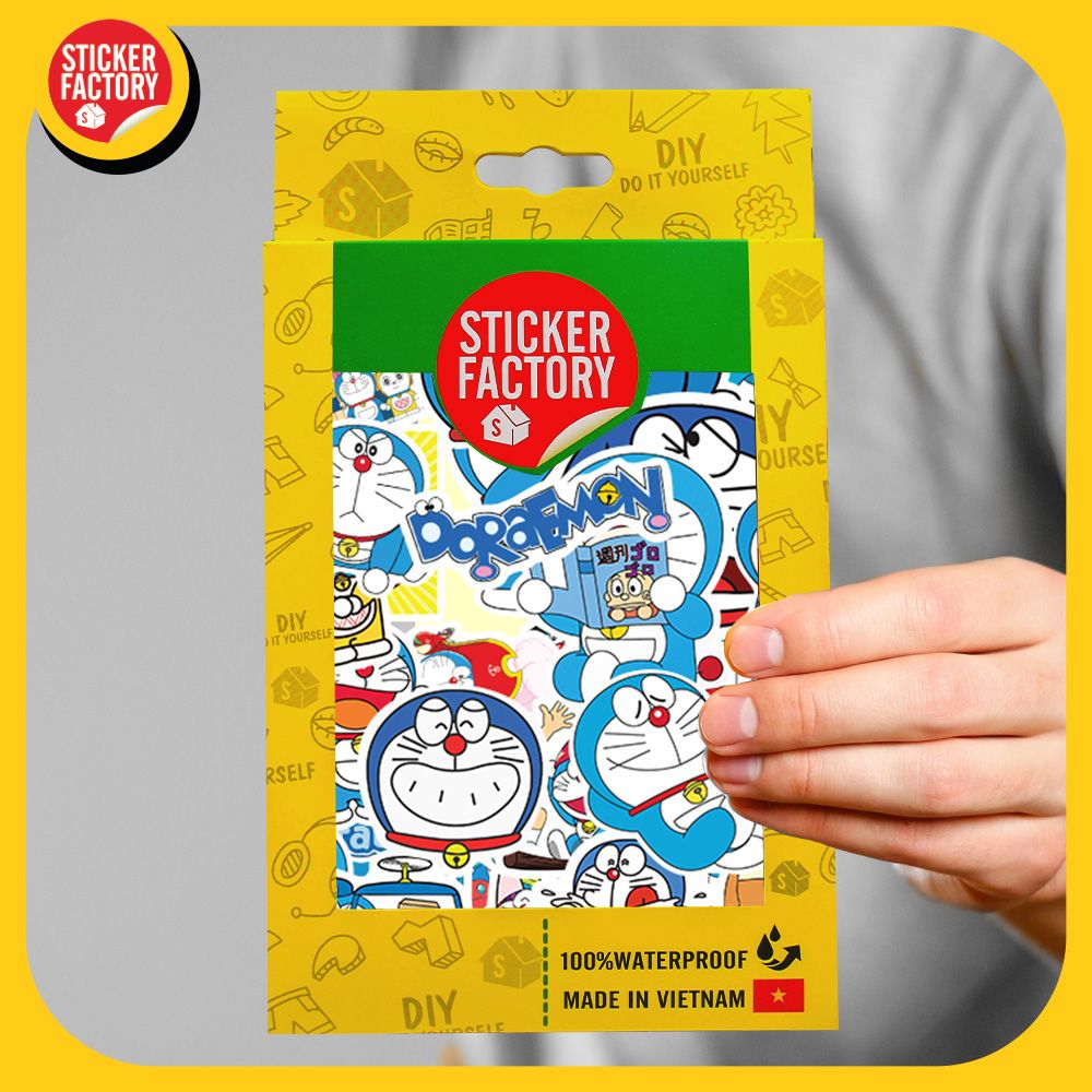 Doraemon - Set 100 sticker hình dán