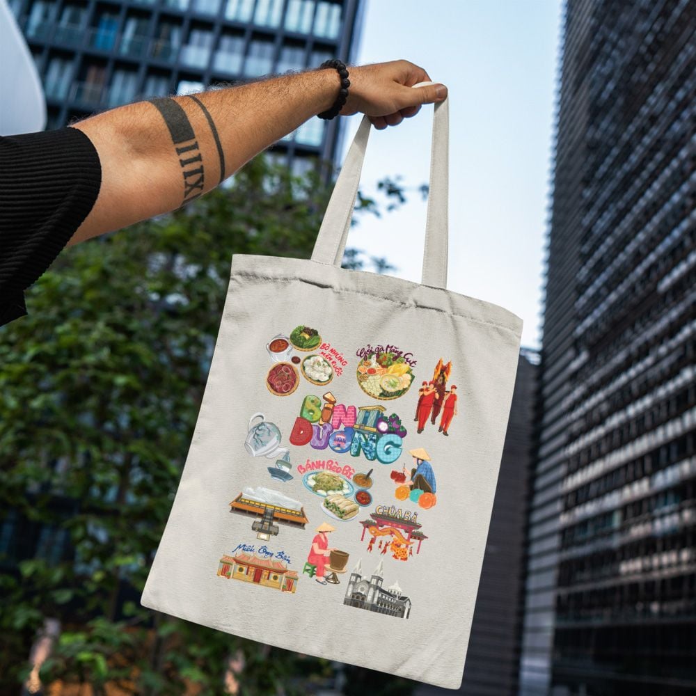 TOTE029 Bình Dương - Túi Tote Canvas Bag