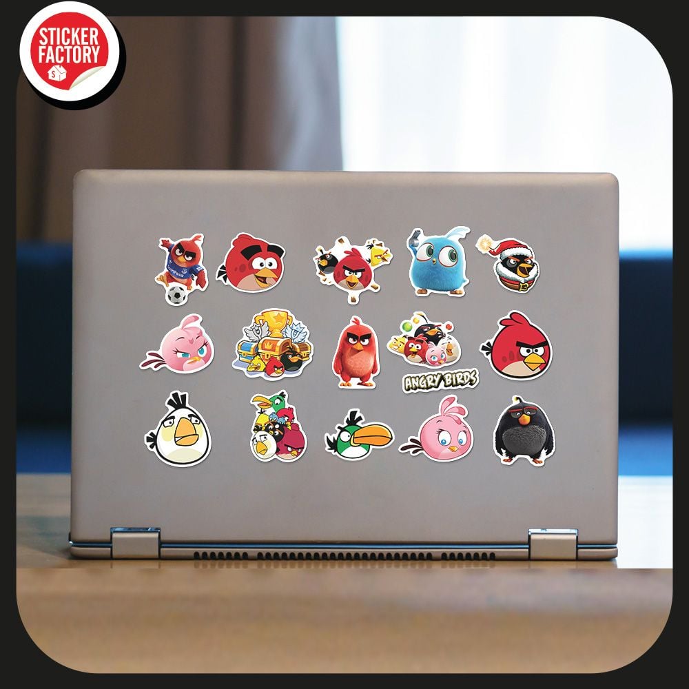 Angry Bird - Set 30 sticker hình dán