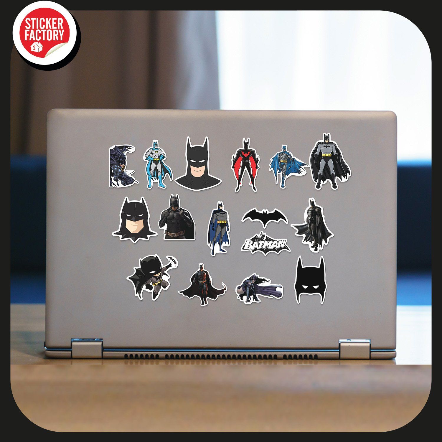 Batman - Set 30 sticker hình dán