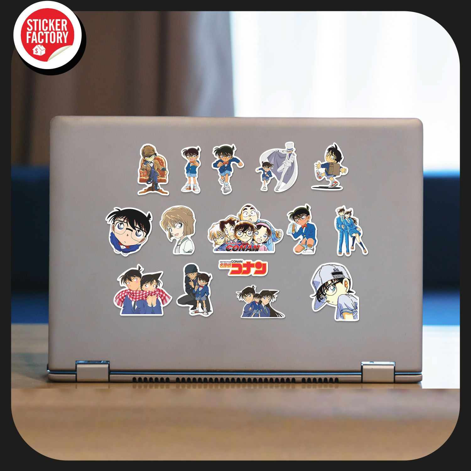 Conan - Set 30 sticker hình dán