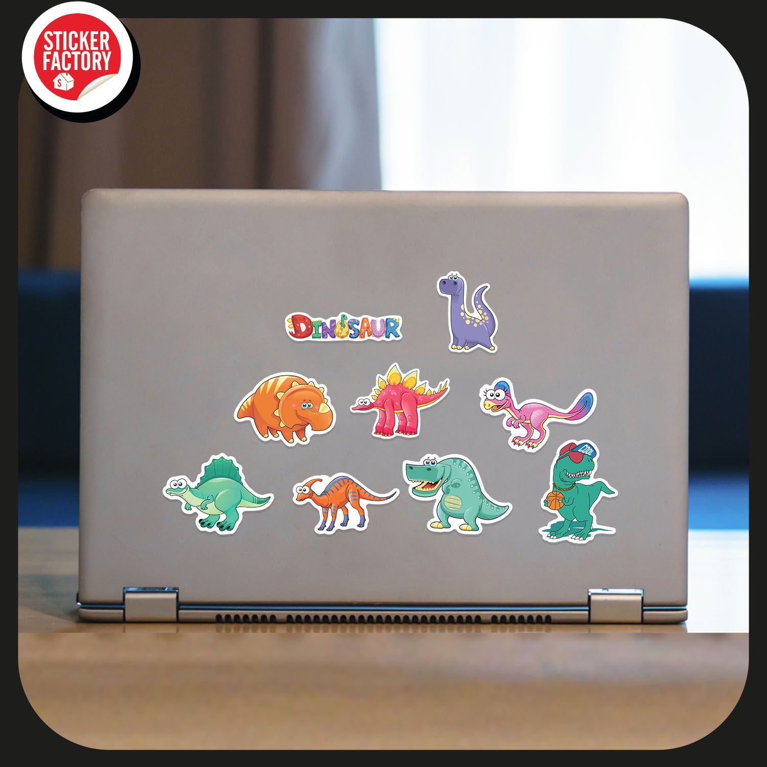 Dinosaur - Set 30 sticker hình dán