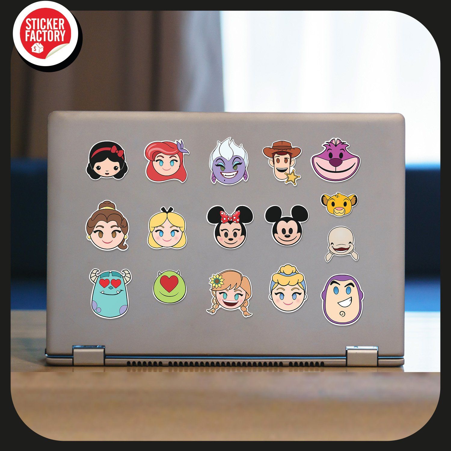 Disney Emoji - Set 30 sticker hình dán
