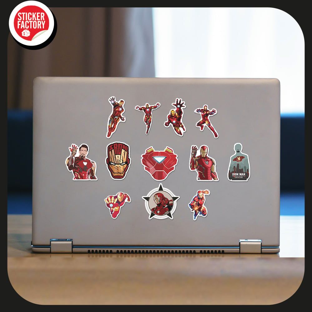 Iron Man - Set 30 sticker hình dán
