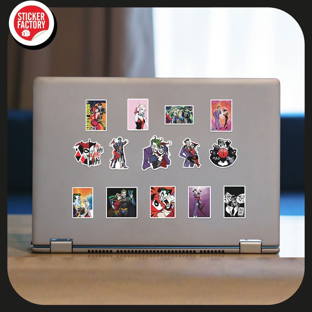 Joker $ Harley - Set 30 sticker hình dán