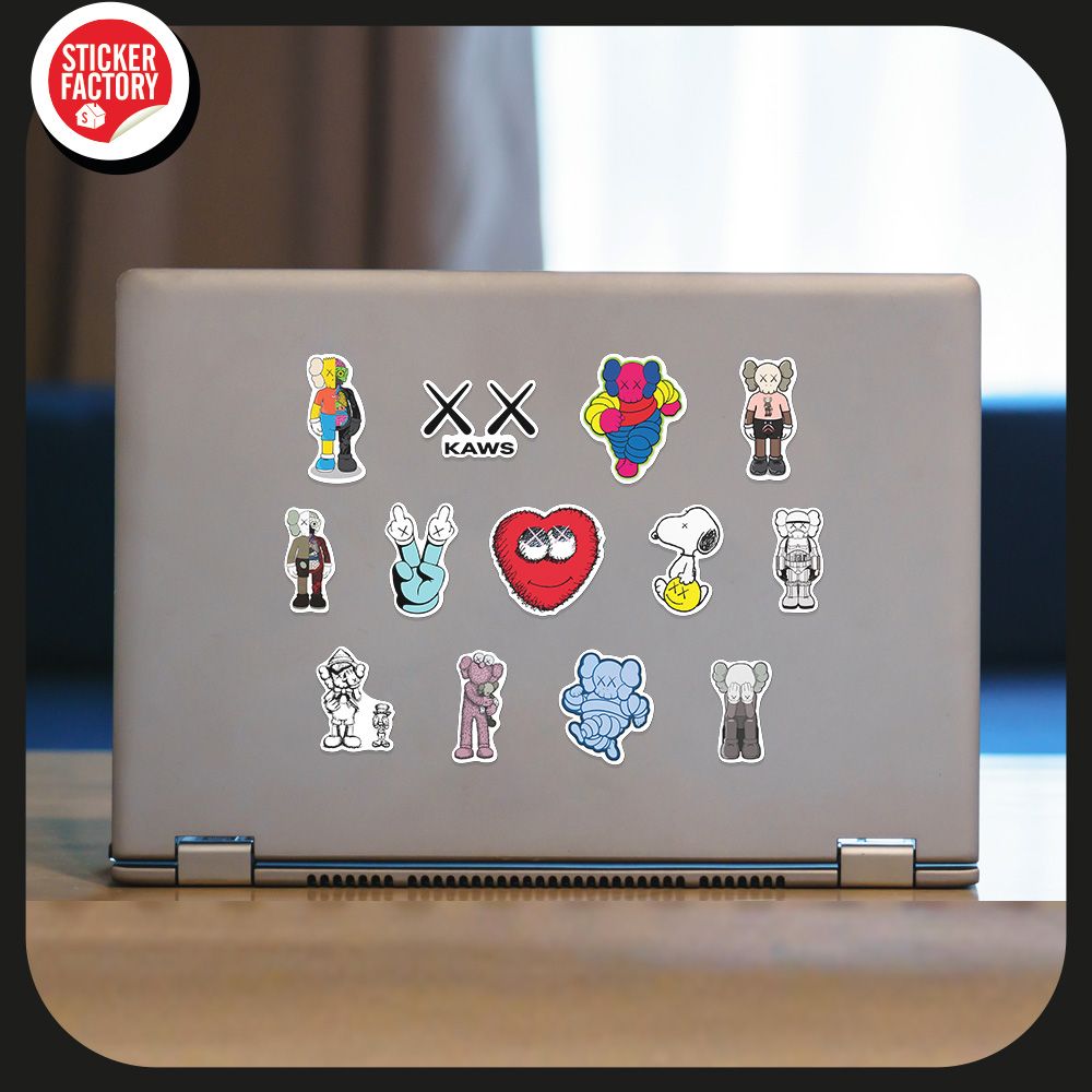Kaws - Set 30 sticker hình dán