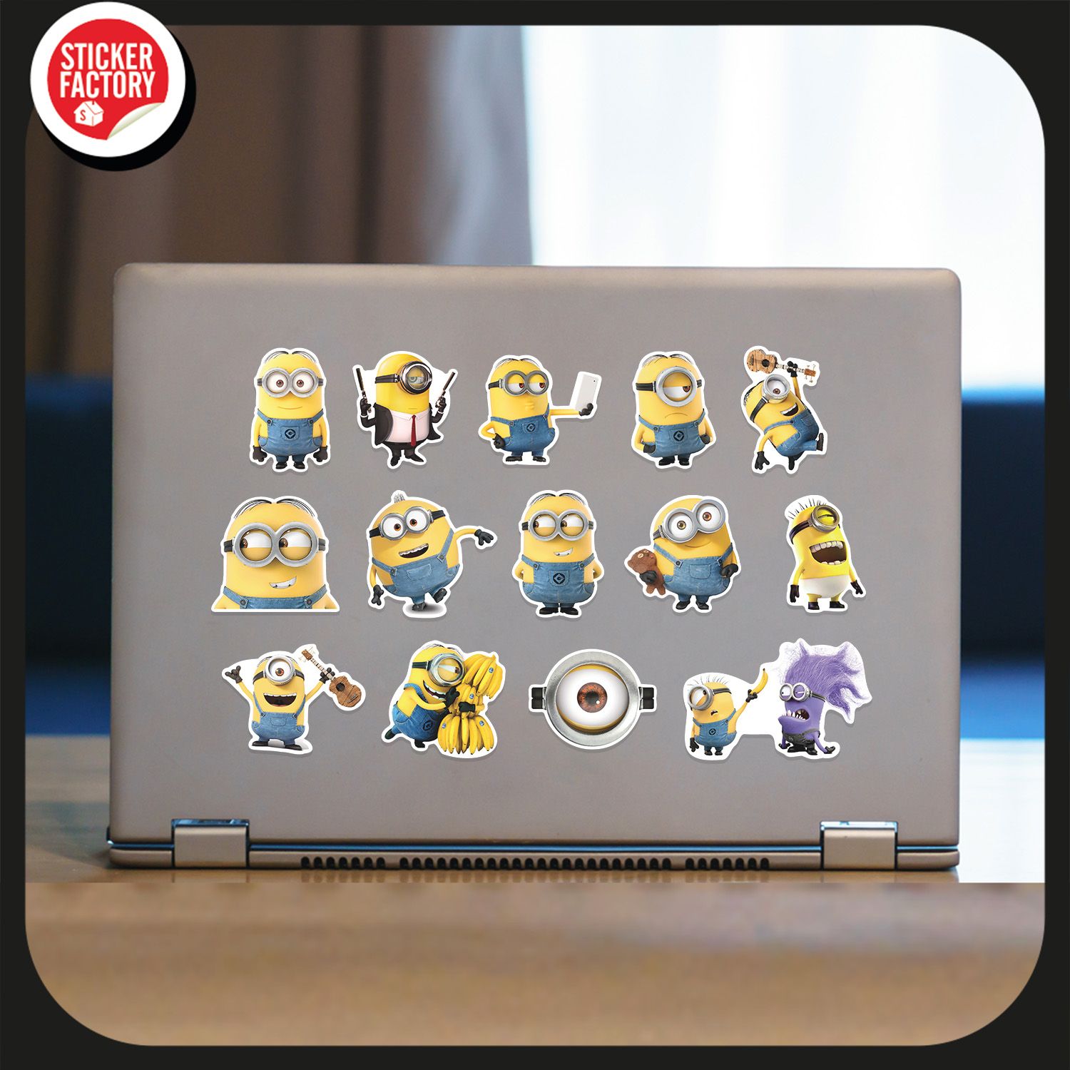 Minnions - Set 30 sticker hình dán