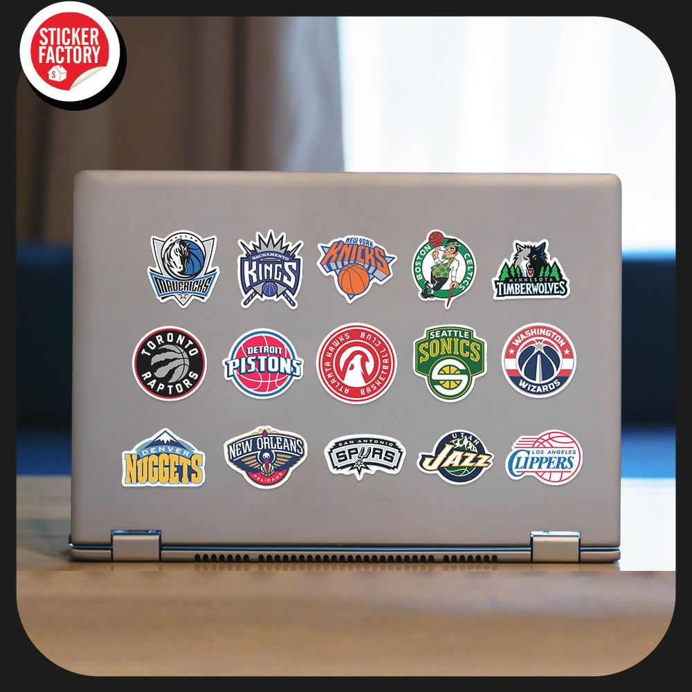 NBA - Set 30 sticker hình dán