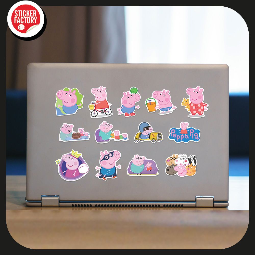 Peppa Pig - Set 30 sticker hình dán