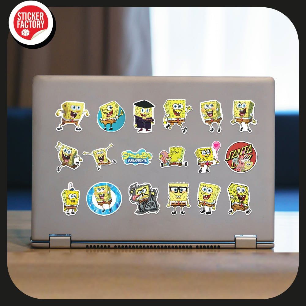 Sponge Bob - Set 30 sticker hình dán