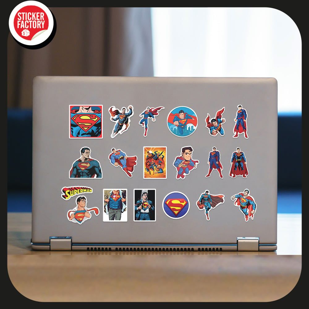 Superman - Set 30 sticker hình dán