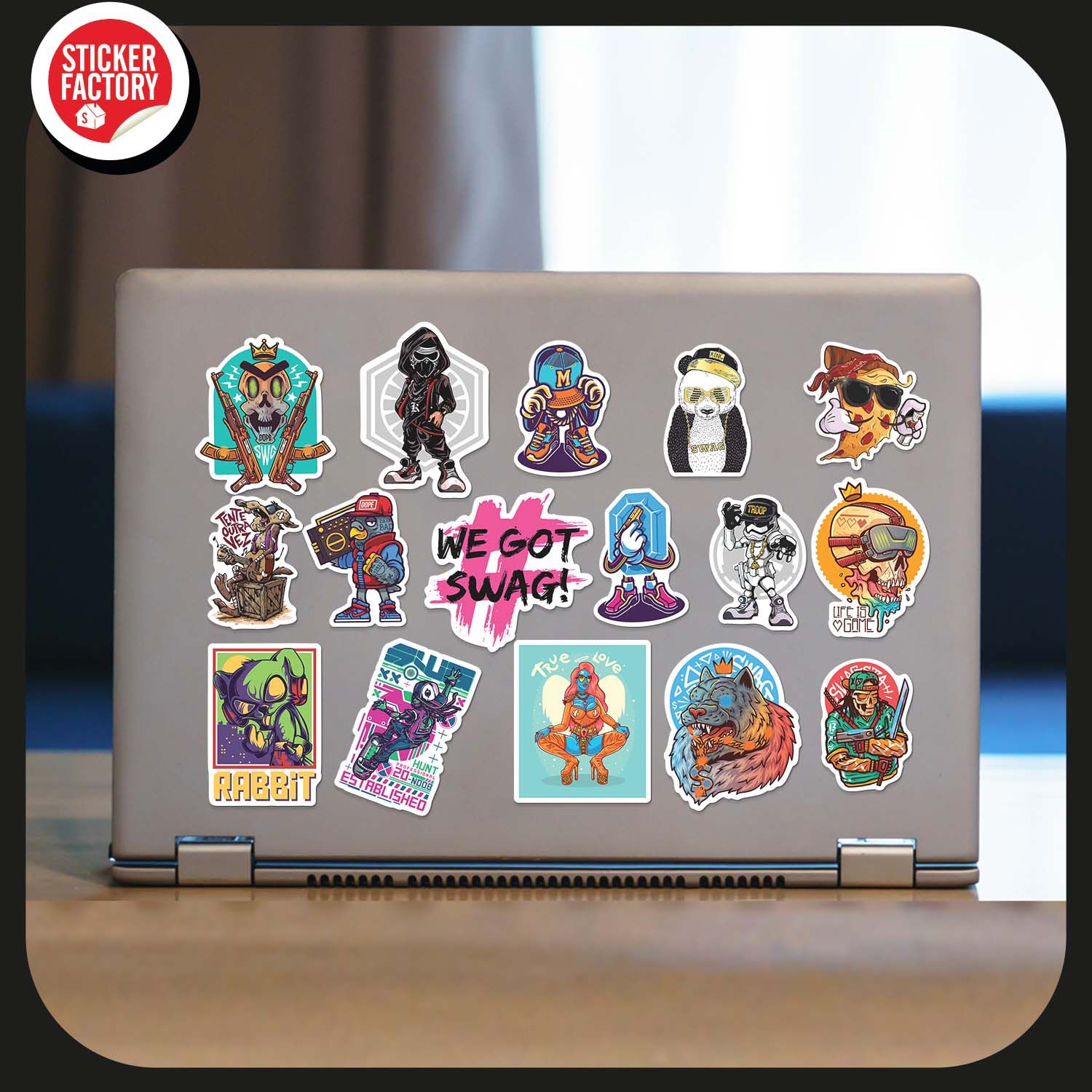 Swag - Set 30 sticker hình dán