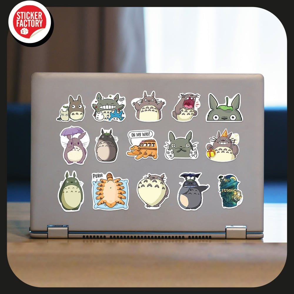 Totoro - Set 30 sticker hình dán