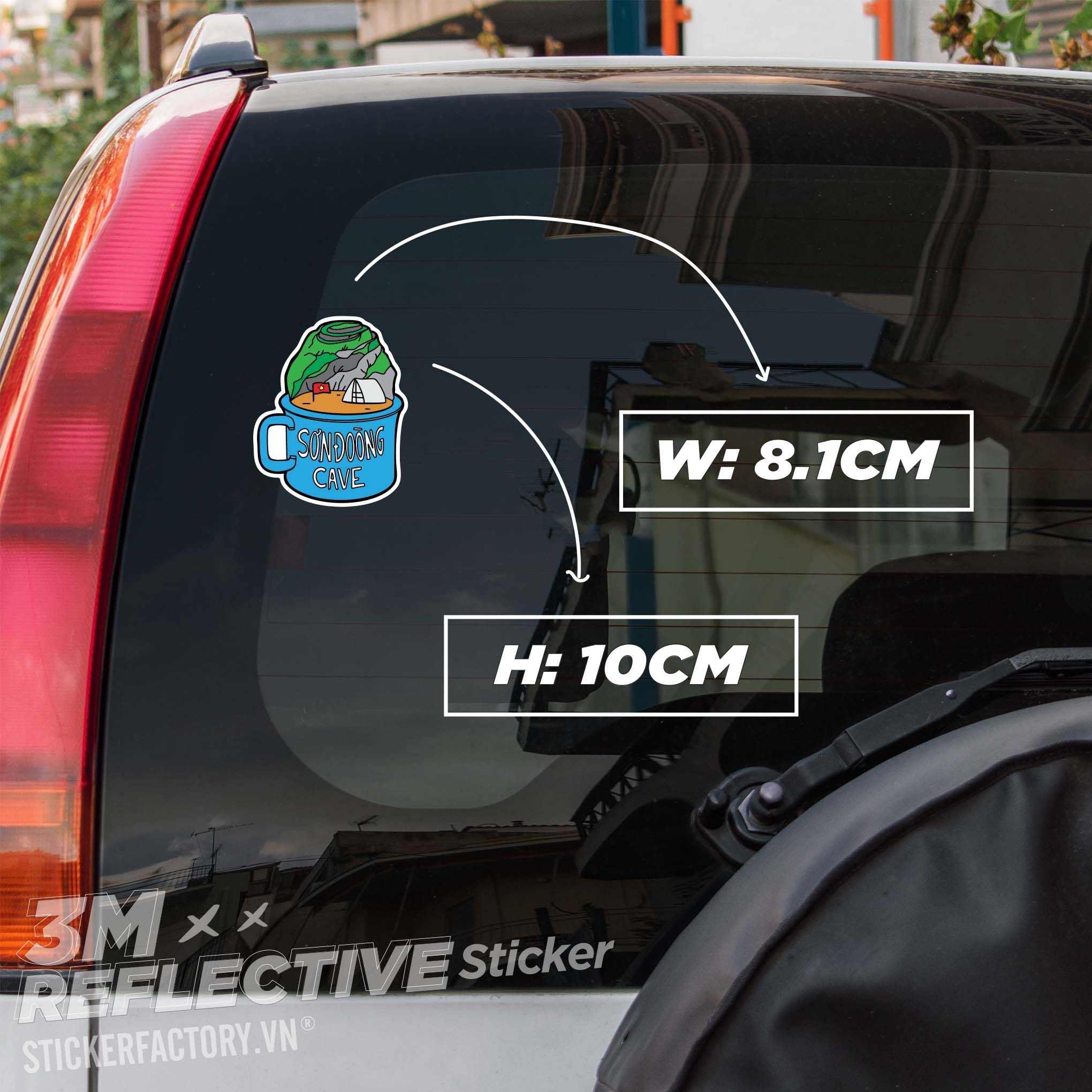 SON DOONG CAVE 3M - Reflective Sticker Die-cut