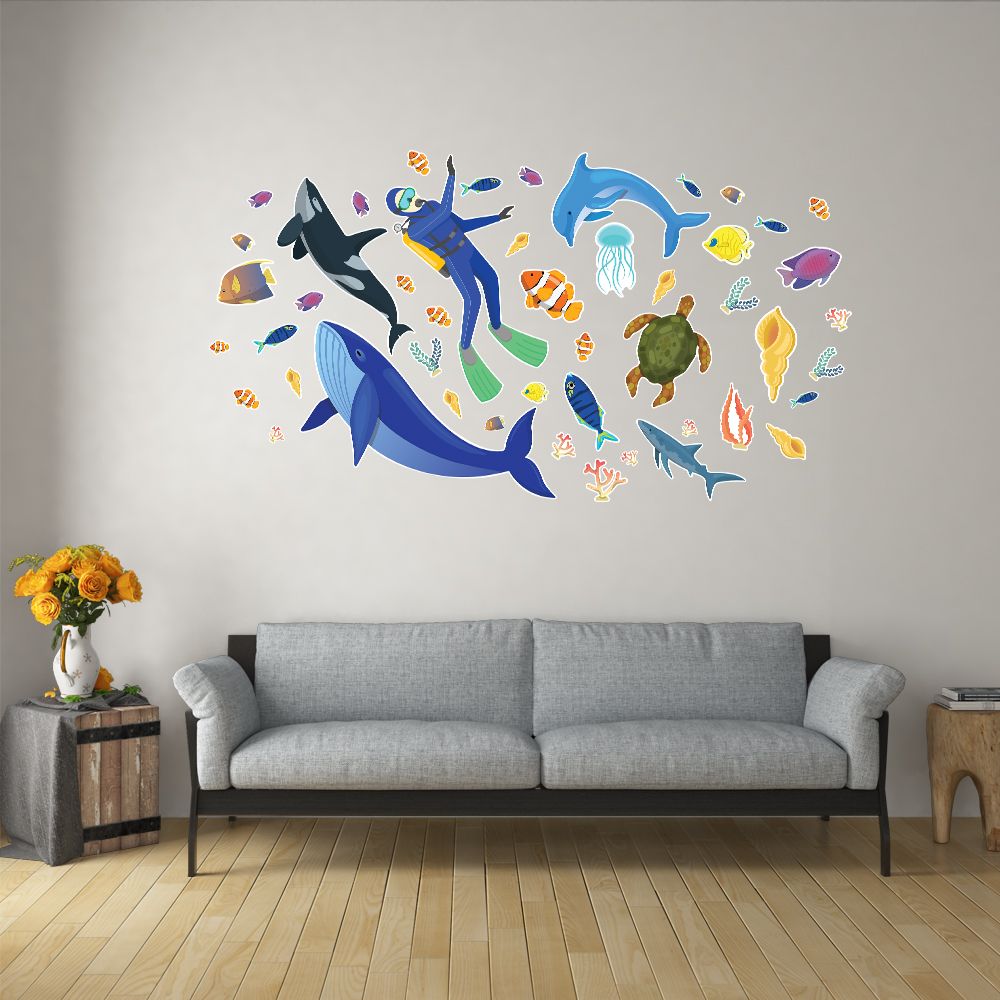 OCEAN LIFE - Decoration Sticker