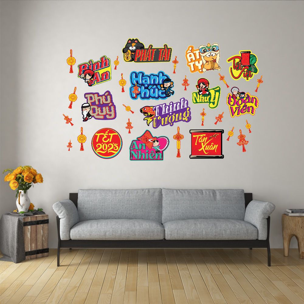 TẾT 09 - Decoration Sticker