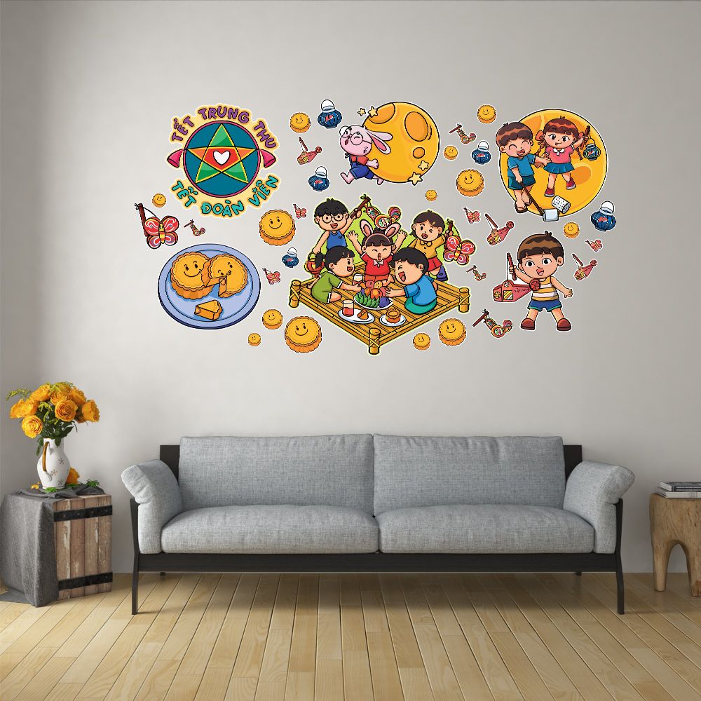 TẾT TRUNG THU 07 - Decoration Sticker