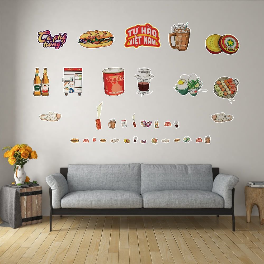VIETNAM ELEMENTS - Decoration Sticker