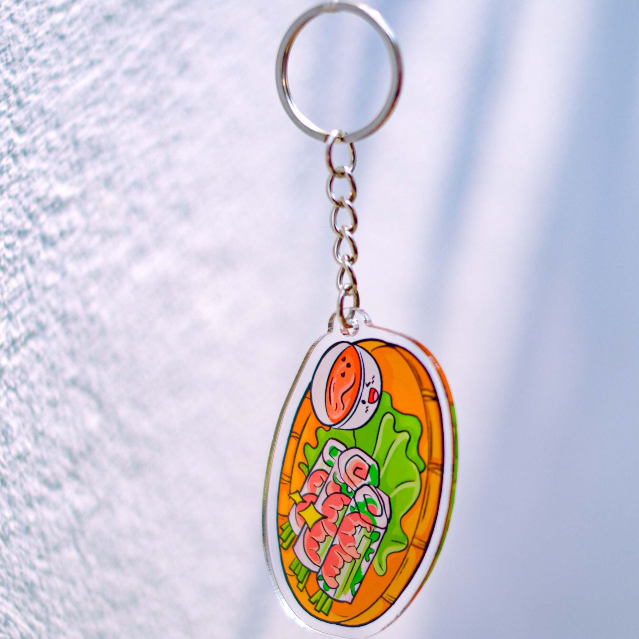 KC0021 Gỏi Cuốn - Móc khóa Acrylic