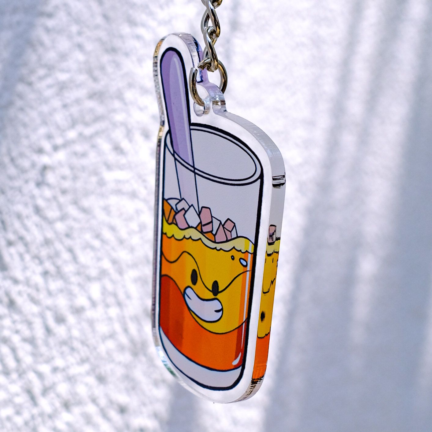 KC0017 Cà Phê Sữa Cute - Móc khóa Acrylic