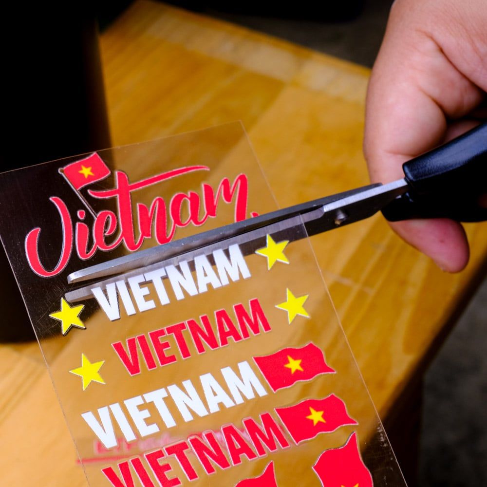 DTF0001  Sticker UV DTF nổi 3D không nền