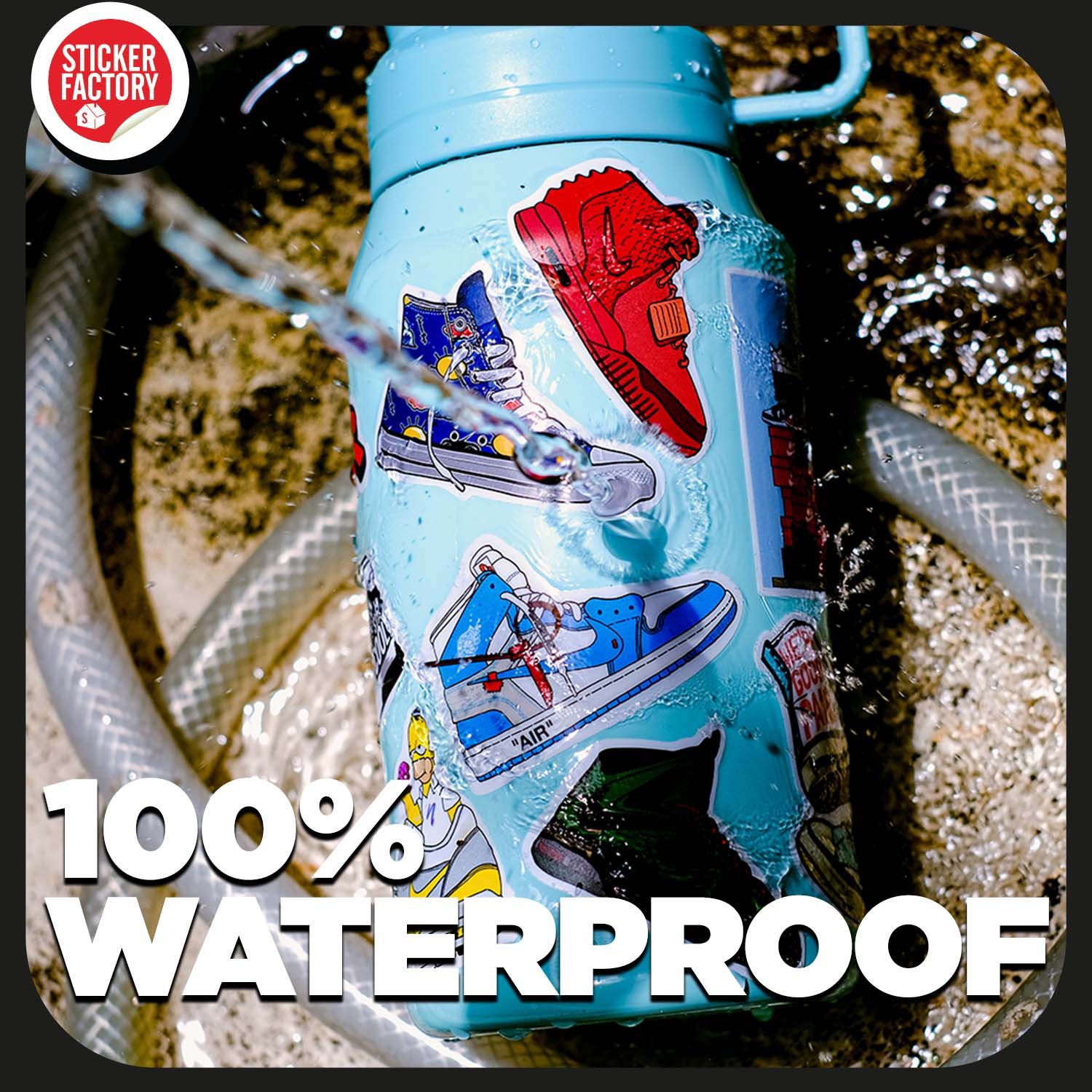 USA - Set 30 sticker hình dán