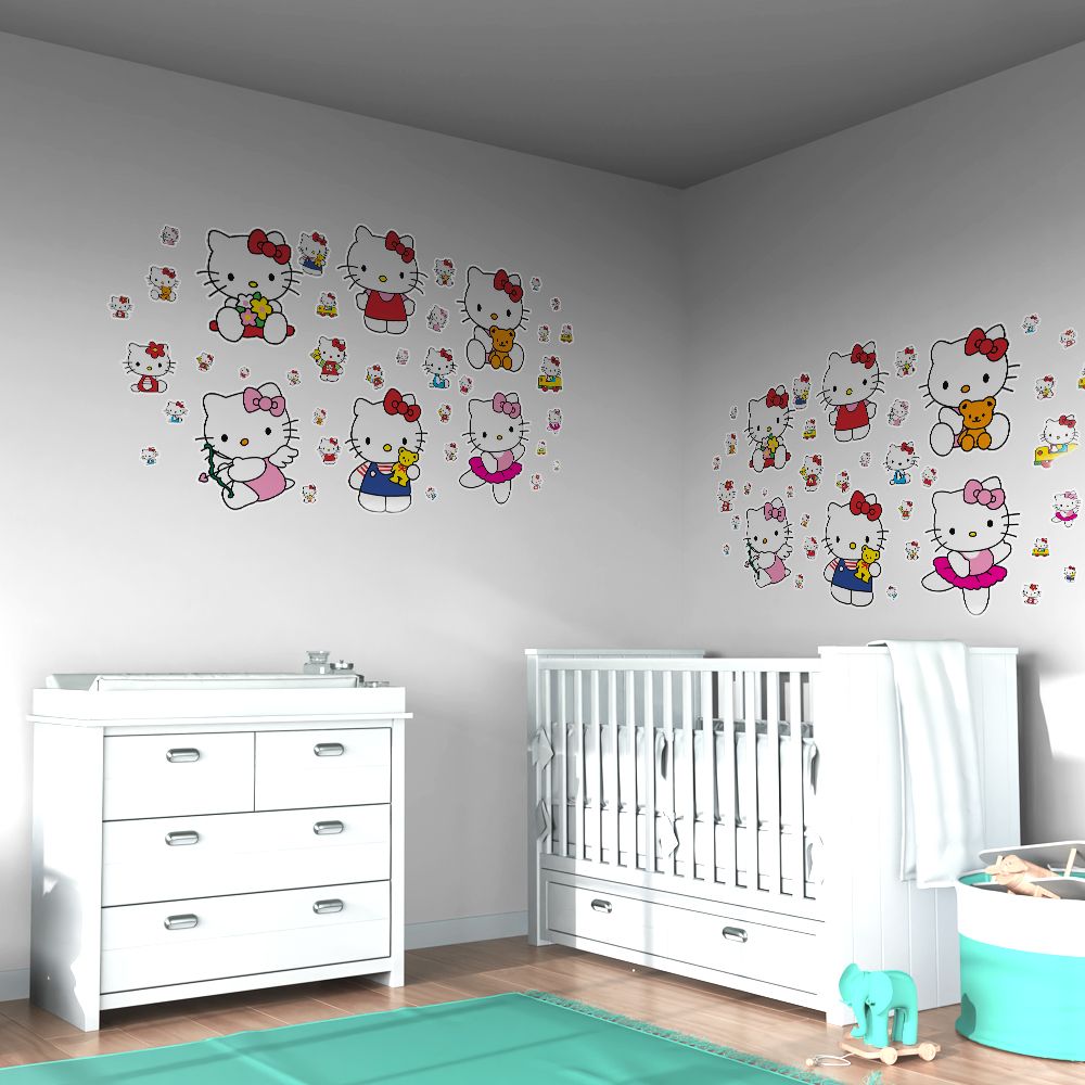 HELLO KITTY - Decoration Sticker