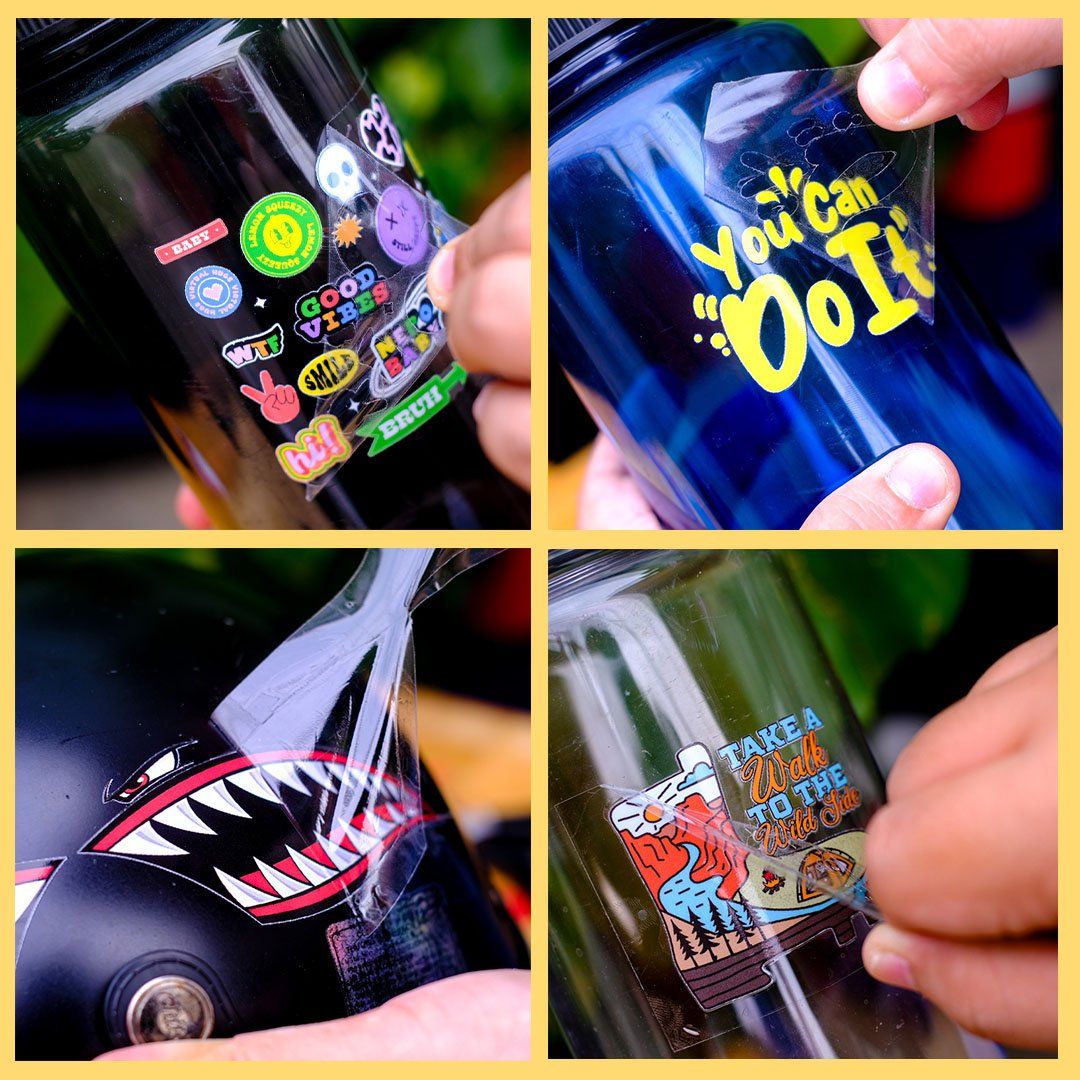 DTF0003  Sticker UV DTF nổi 3D không nền