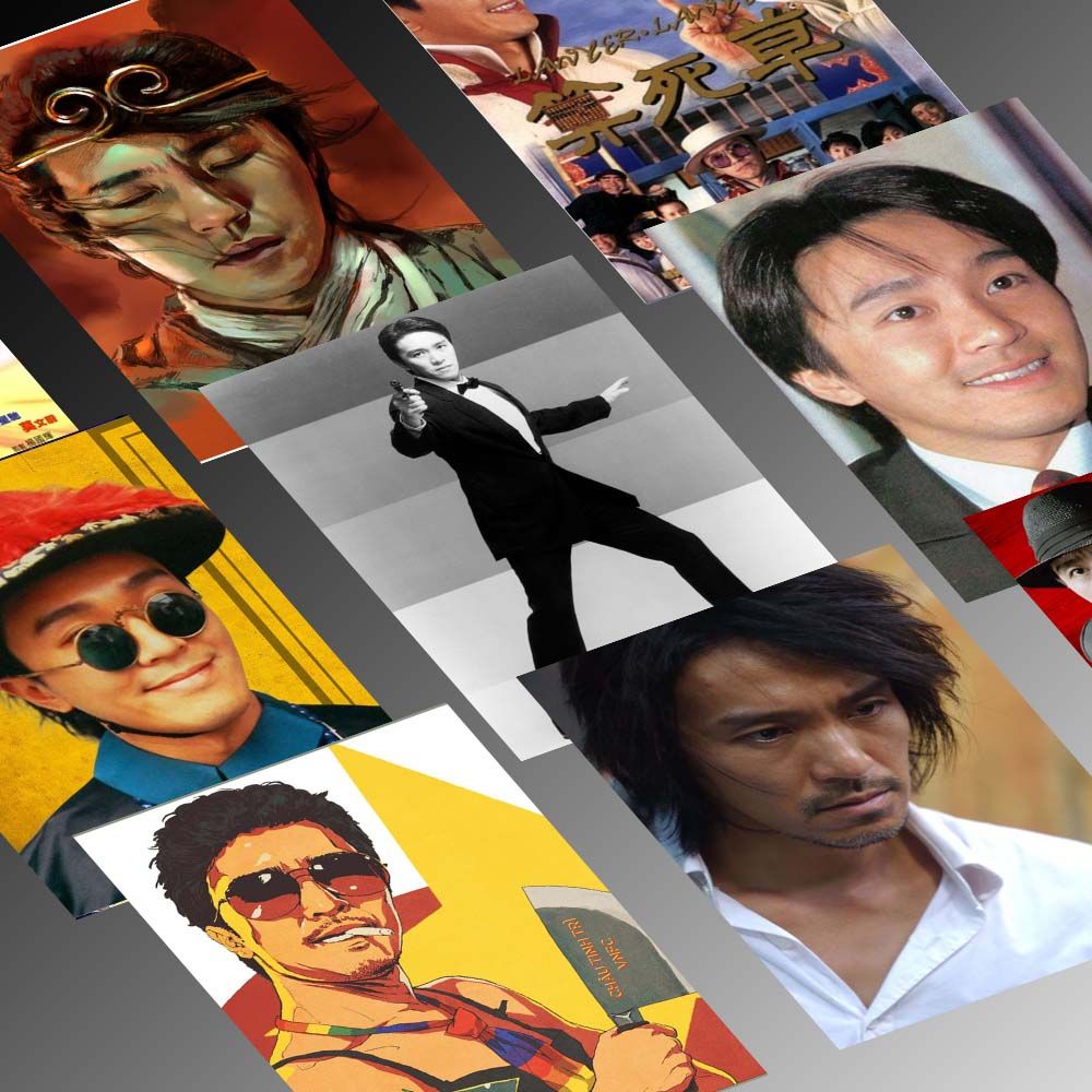 STEPHEN CHOW CHÂU TINH TRÌ - Set 50 Poster A4 dán tường trang trí