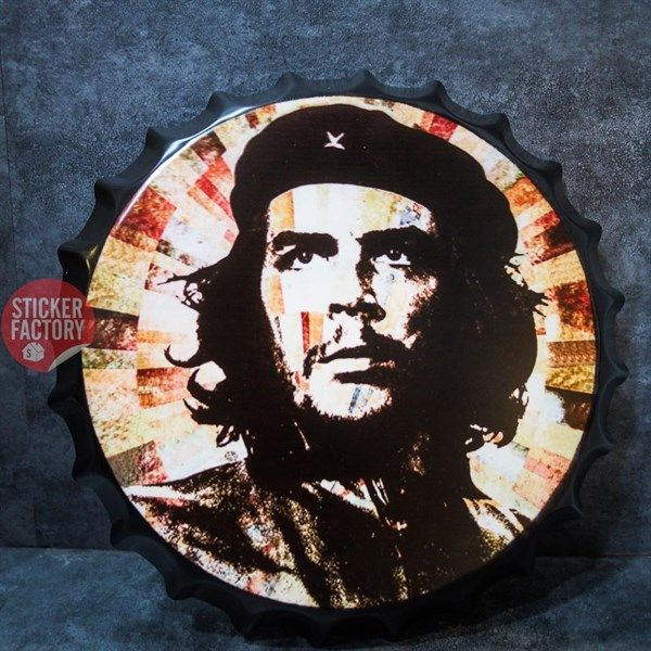 Che Guevara - Nắp phén 35cm vintage decor trang trí