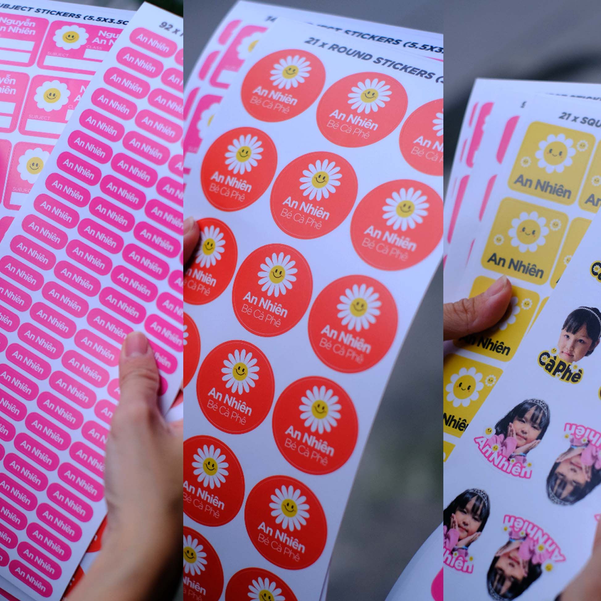 COMBO 262 NAME STICKERS