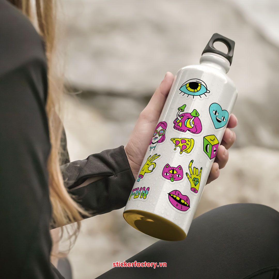 Vol.14 Surrealism - Little sticker sheet A6