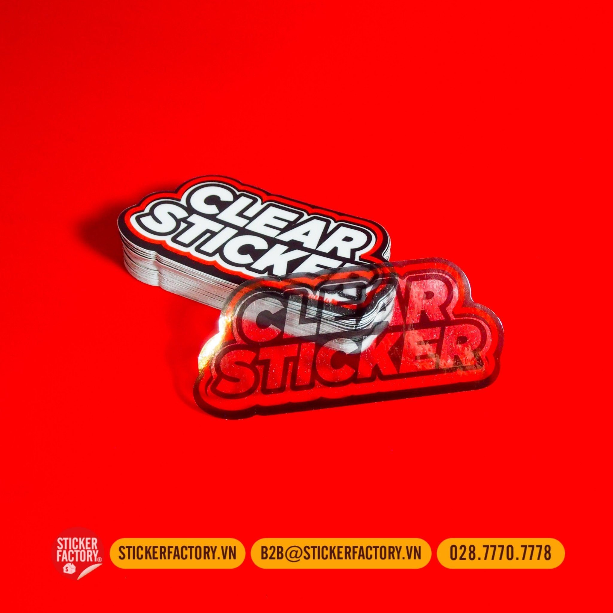 Samples Pack - Bộ mẫu các chất liệu sticker in theo yêu cầu