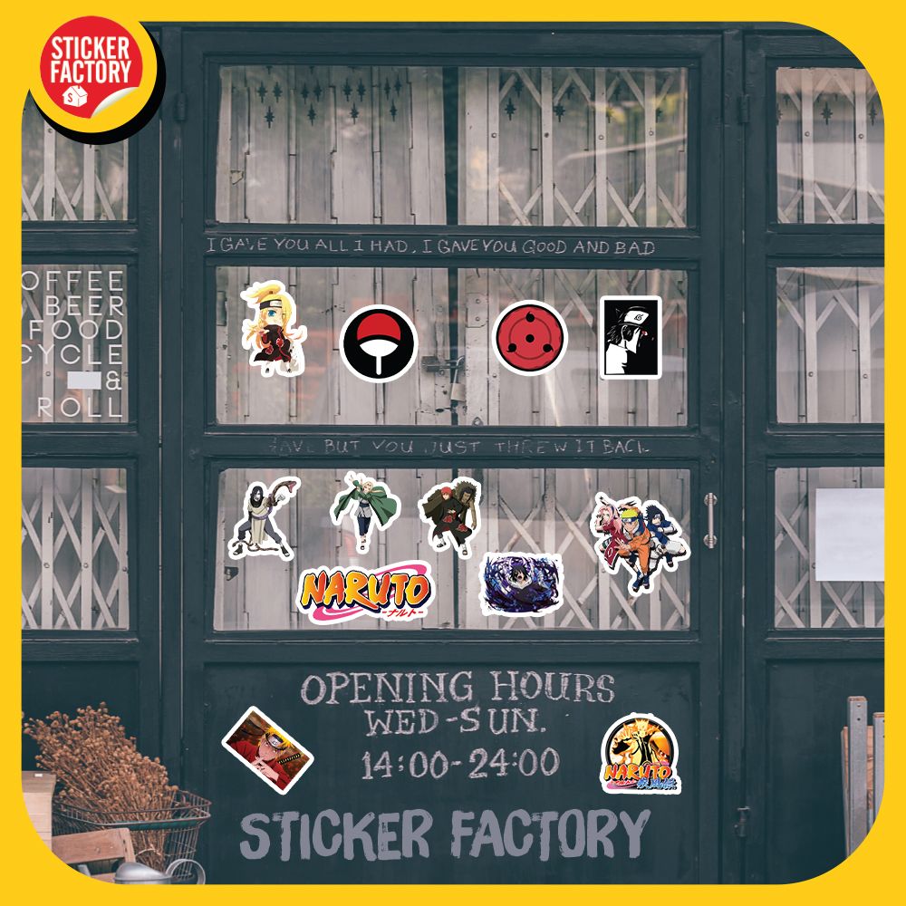 Mua Sticker 100 miếng hình dán Naruto SetB  hàng nhập khẩu  Tiki