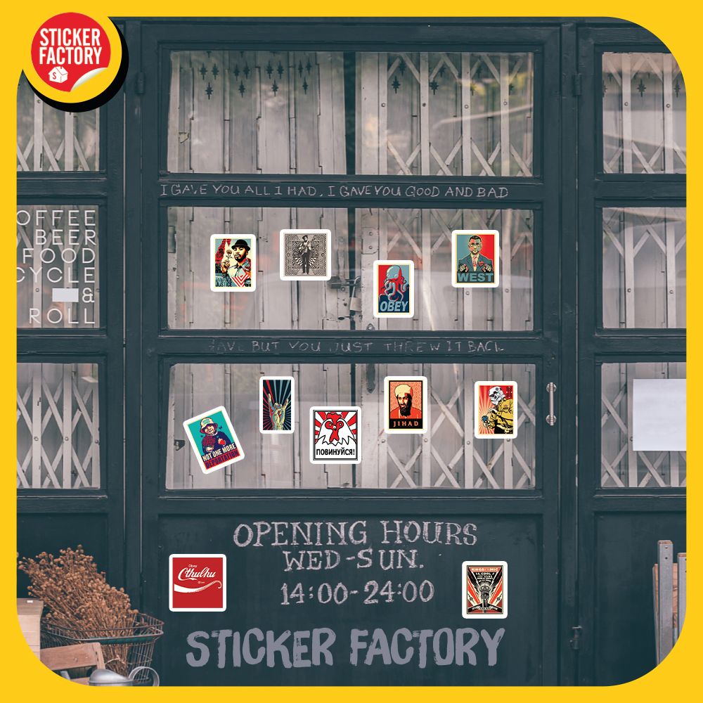 Obey - Set 100 sticker hình dán