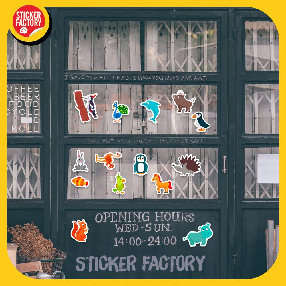 Animals Muôn Thú - Set 100 sticker hình dán