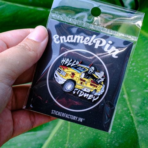  EPIN012 Hello Sidney - Enamel Pin - Huy hiệu kim loại 